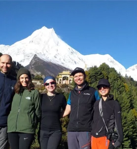 Manaslu Trek 19 days.