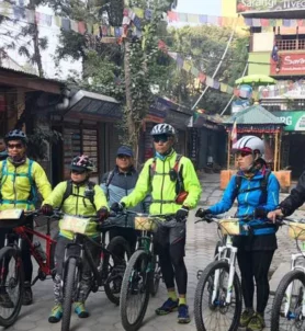 Kathmandu Mountain Biking Tour.