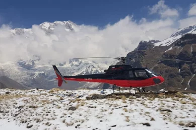 Annapurna Base Camp Helicopter Tour.