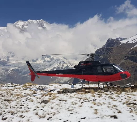 Annapurna Base Camp Helicopter Tour.