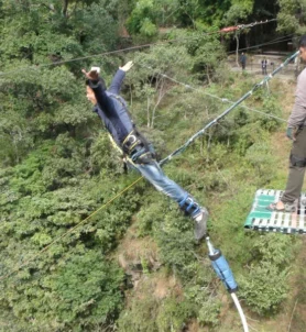 Bungee Jumping in Kathmandu.