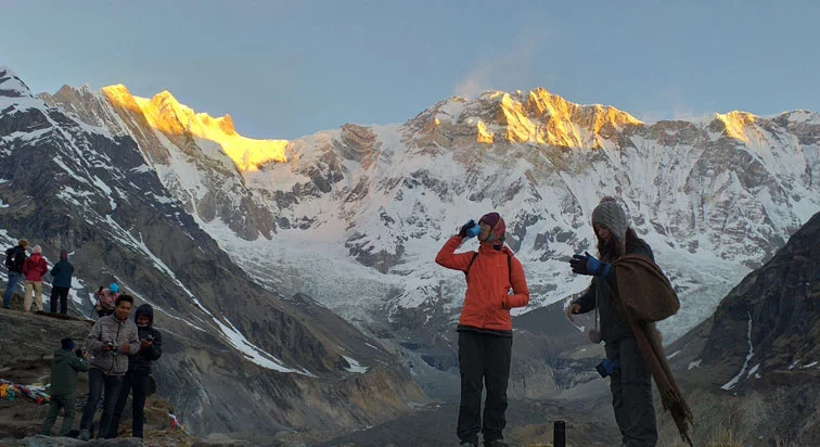 Pokhara to Annapurna Base Camp.