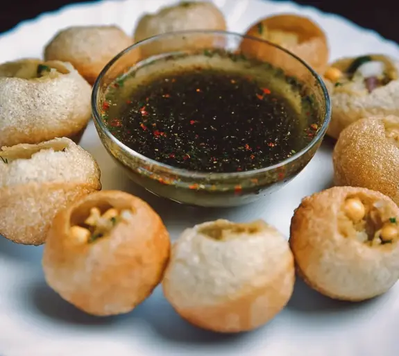 Local food Pani Puri.