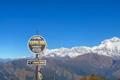 Khopra Danda Trek.