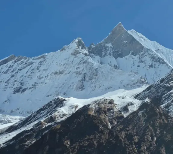 Annapurna Base Camp Trek in Nepal.